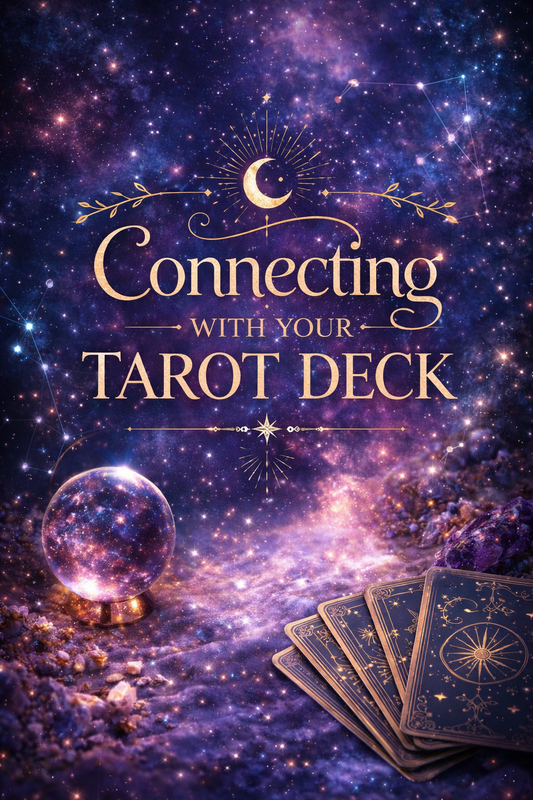 Connecting with your Tarot Deck