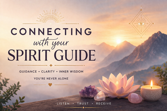 Connecting With Your Spirit Guide Tarot Spread | Printable Tarot Guide | Spiritual Guidance Layout